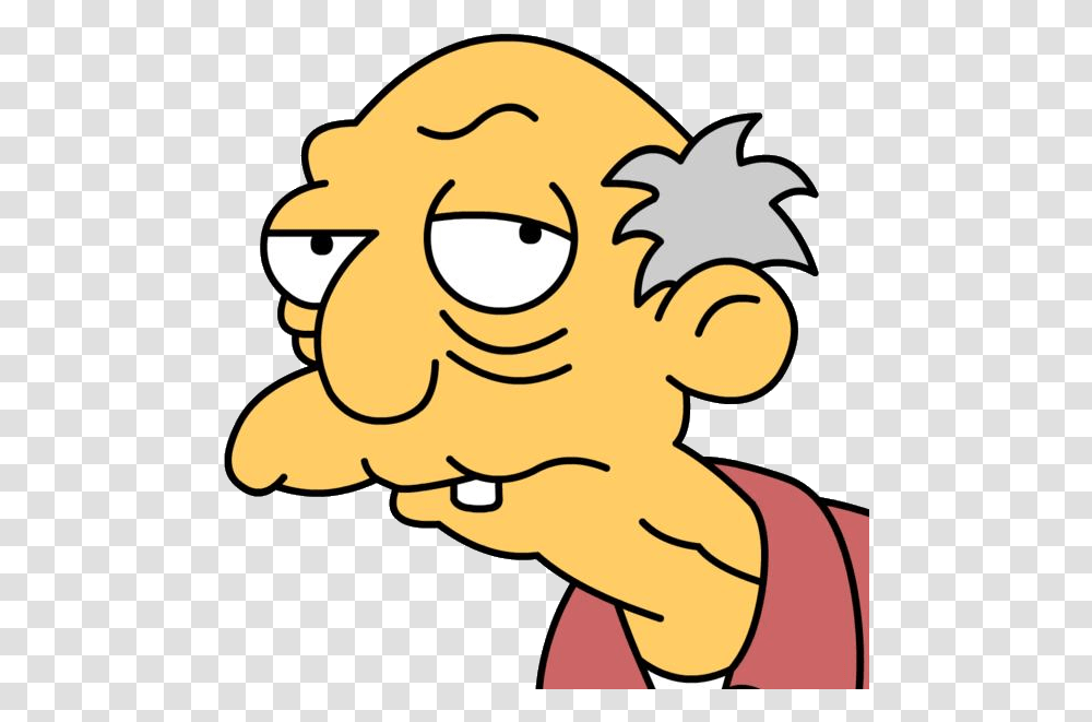 Thumb Image Old Guy From Simpsons, Tree Transparent Png