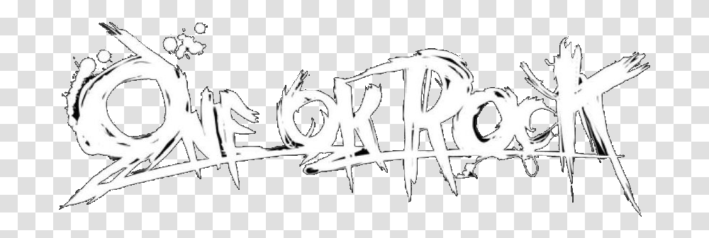 Thumb Image One Ok Rock Name, Stencil, Arrow Transparent Png