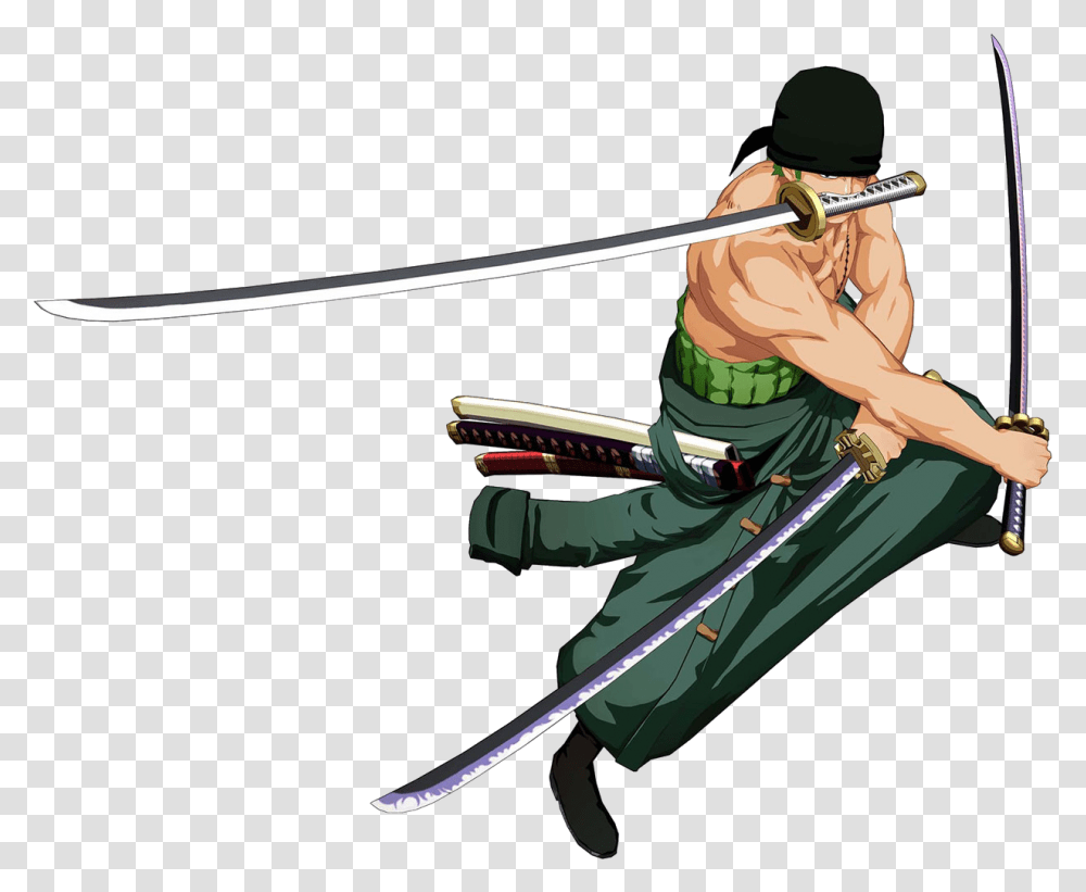 Thumb Image One Piece Wallpaper Iphone Zoro, Bow, Duel, Person, Human Transparent Png