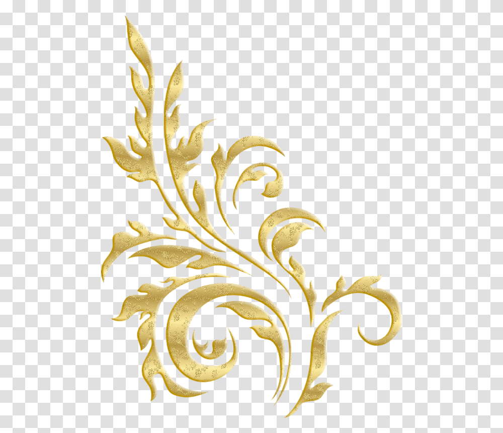 Thumb Image Ornament Gold, Floral Design, Pattern Transparent Png