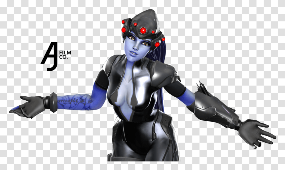 Thumb Image Overwatch Widowmaker, Person, Spandex, Costume Transparent Png
