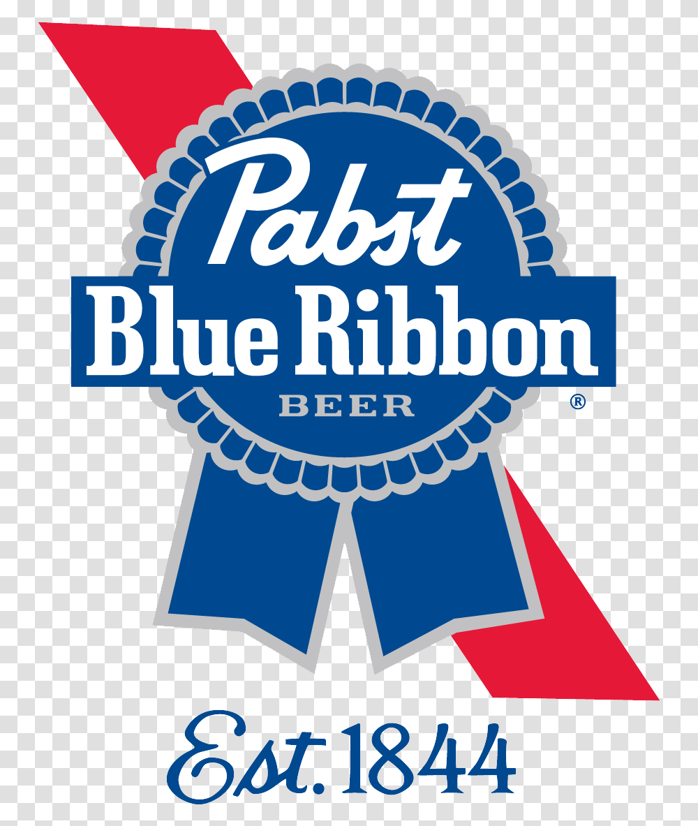 Thumb Image Pabst Blue Ribbon, Logo, Trademark, Badge Transparent Png