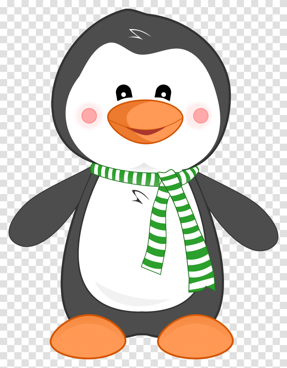 Thumb Image Penguin Clipart Cute, Snowman, Outdoors, Nature, Bird Transparent Png