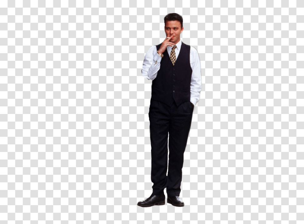 Thumb Image People Standing, Person, Suit, Overcoat Transparent Png