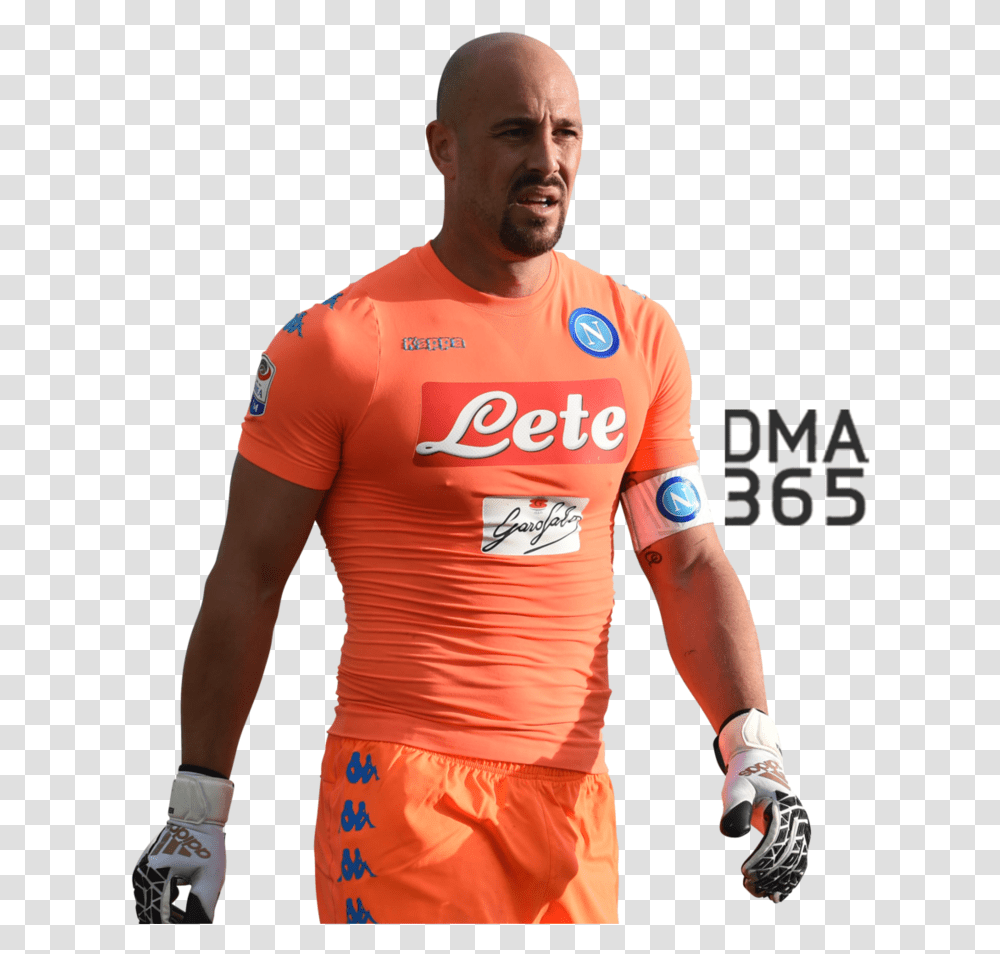 Thumb Image Pepe Reina, Person, T-Shirt, Shorts Transparent Png