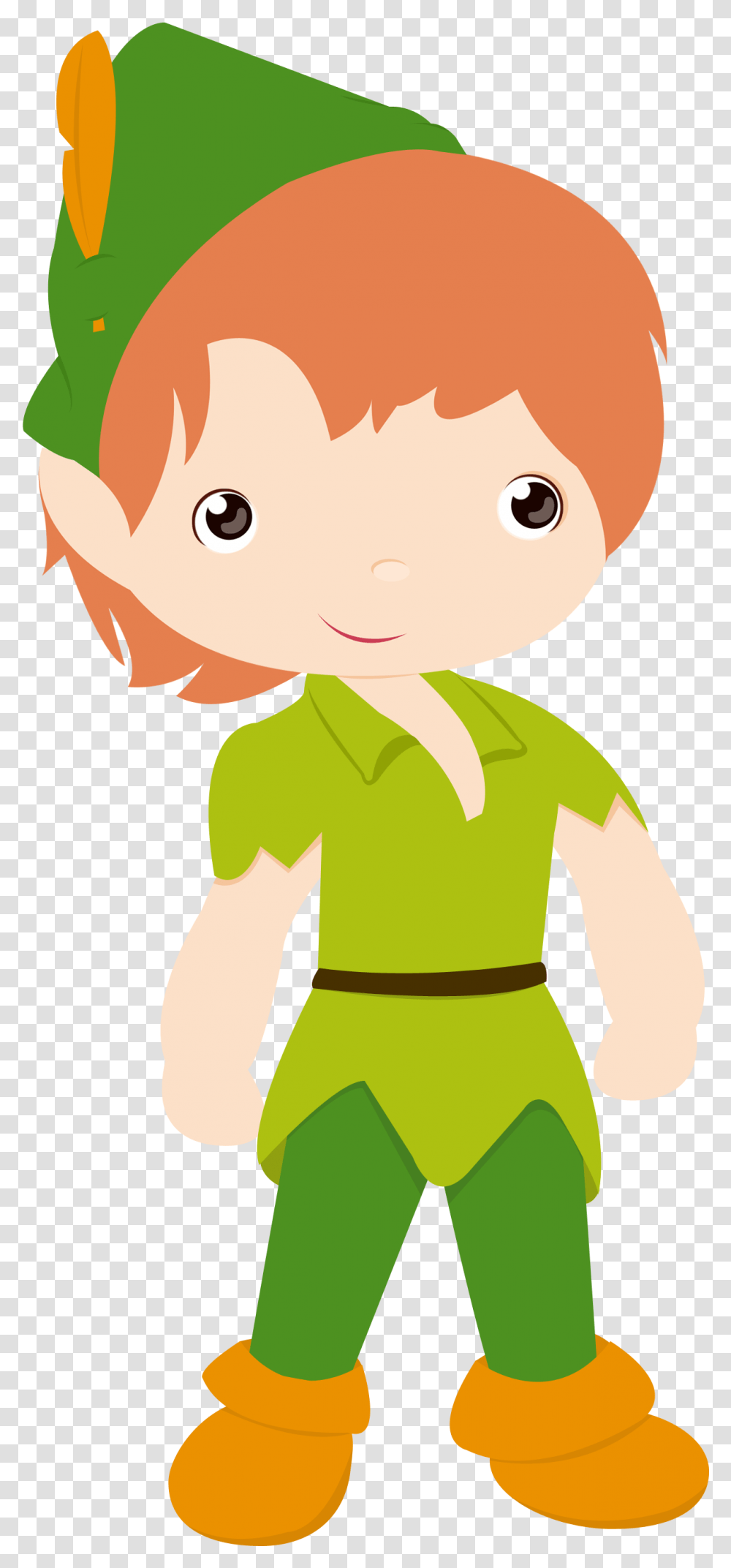 Thumb Image Peter Pan Cute, Green, Elf, Person, Human Transparent Png