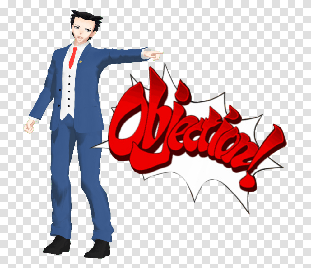 Thumb Image Phoenix Wright Objection, Person, Human, Performer Transparent Png