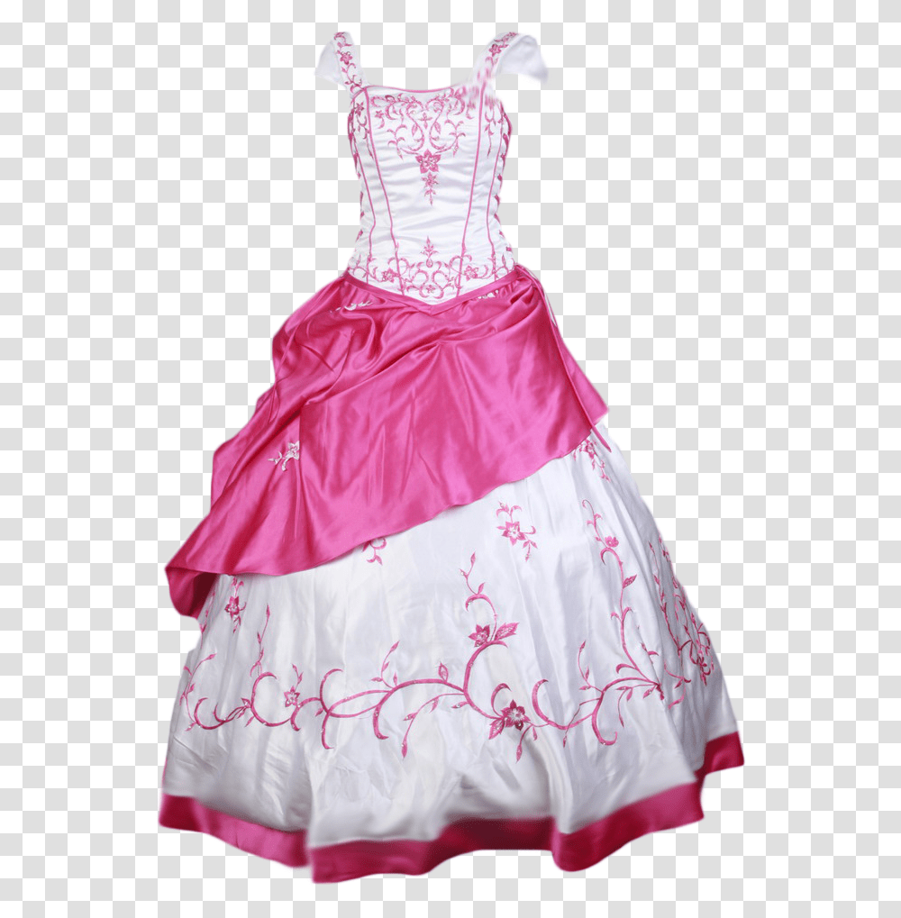 Thumb Image Pink Gown, Apparel, Dress, Female Transparent Png