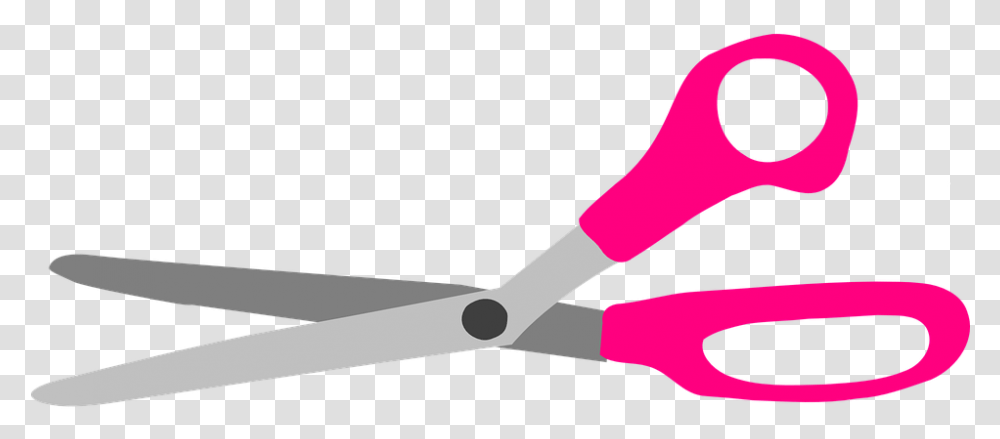 Thumb Image Pink Scissors Clipart, Weapon, Weaponry, Blade, Shears Transparent Png