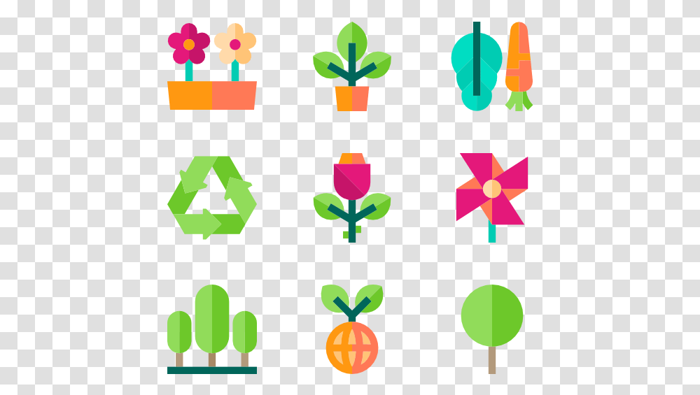 Thumb Image Plants Icons, Star Symbol, Number Transparent Png