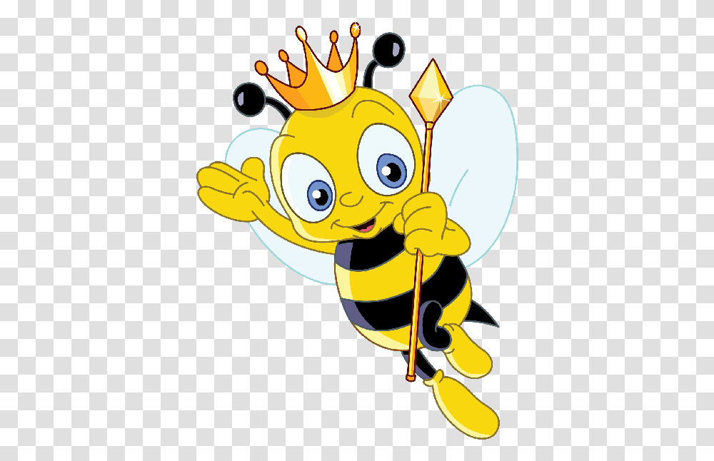 Thumb Image Queen Bee Clipart, Honey Bee, Insect, Invertebrate, Animal Transparent Png