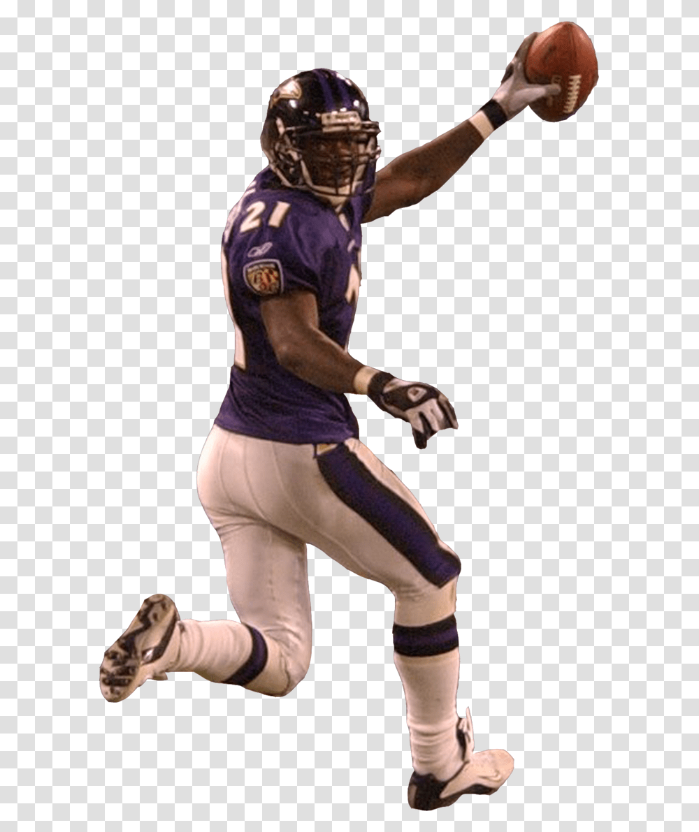 Thumb Image Ray Lewis, Helmet, Person, People Transparent Png