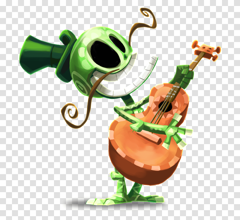 Thumb Image Rayman Legends Mexican Skeleton, Leisure Activities, Musical Instrument Transparent Png