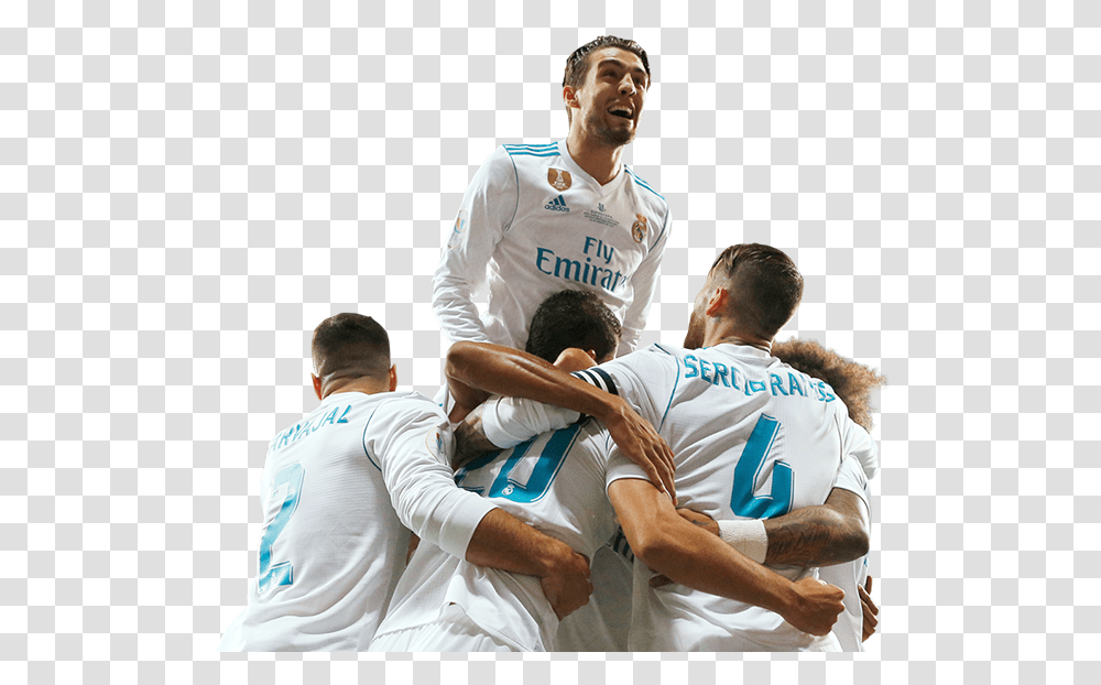 Thumb Image Real Madrid Players, Person, Human, People, Crowd Transparent Png