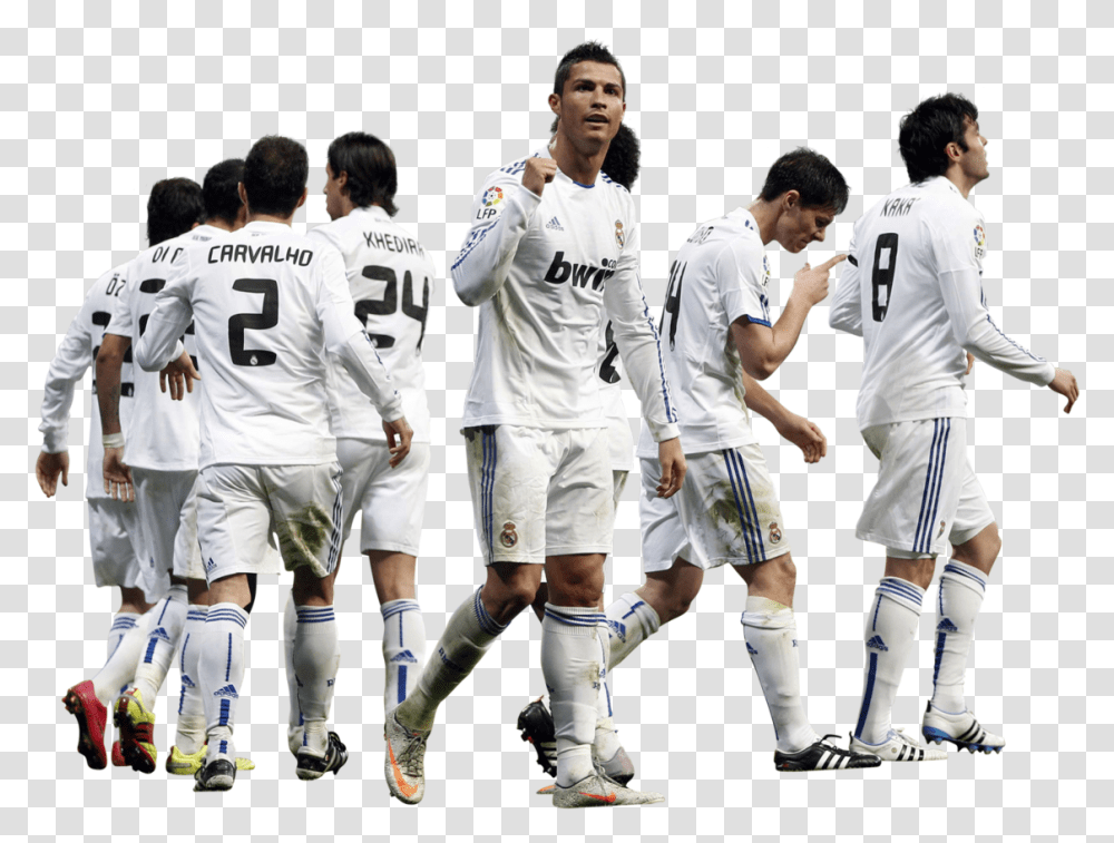 Thumb Image Real Madrid Team, Person, People, Shoe Transparent Png