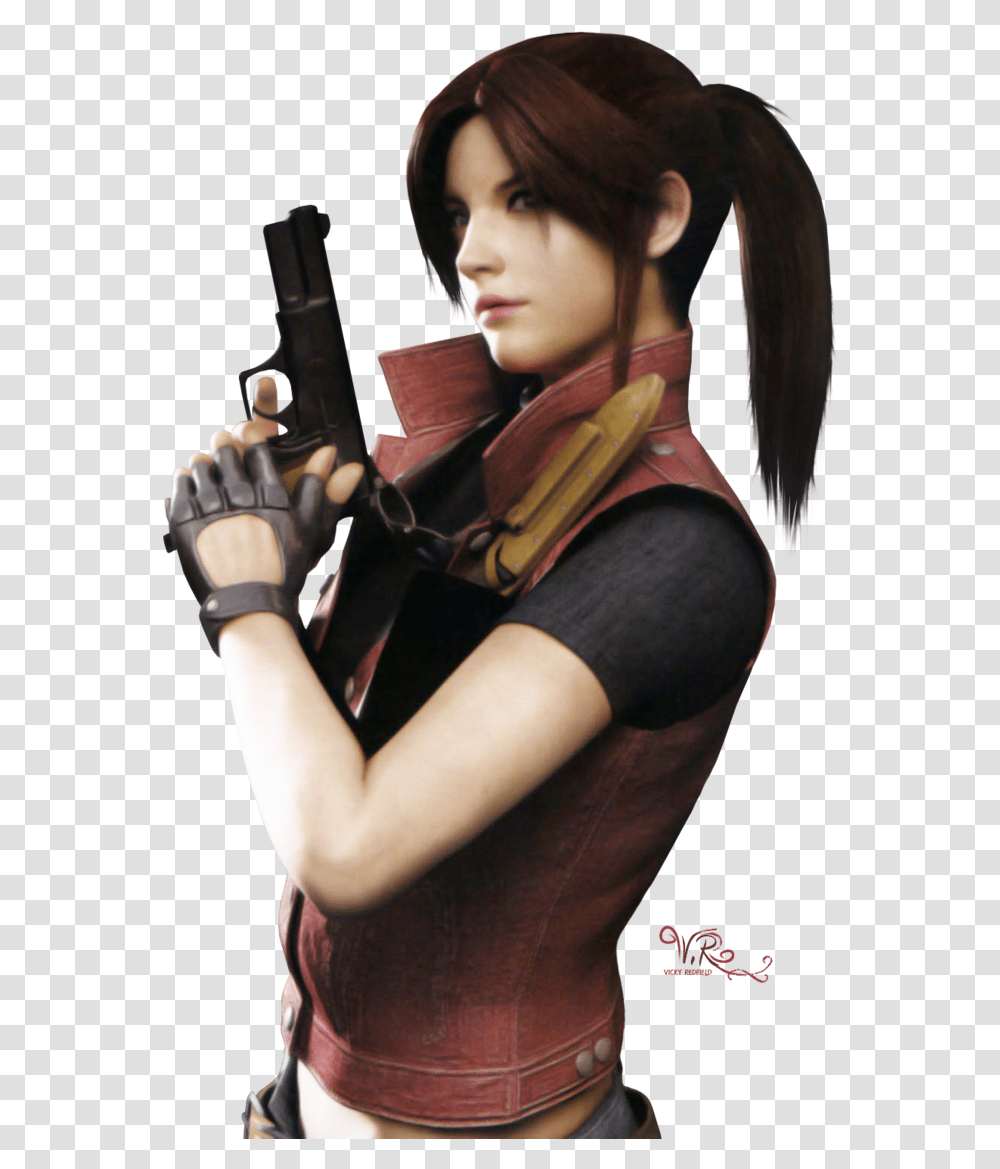 Thumb Image Resident Evil 2 Darkside Chronicles Claire, Person, Human, Leisure Activities, Violin Transparent Png