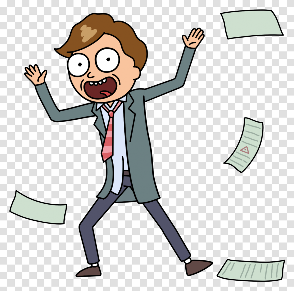 Thumb Image Rick And Morty, Person, Performer, Magician, Hand Transparent Png