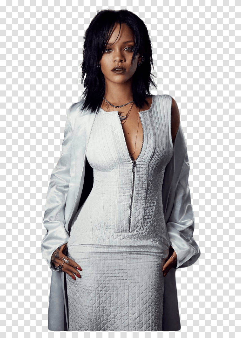 Thumb Image Rihanna, Sleeve, Long Sleeve, Person Transparent Png
