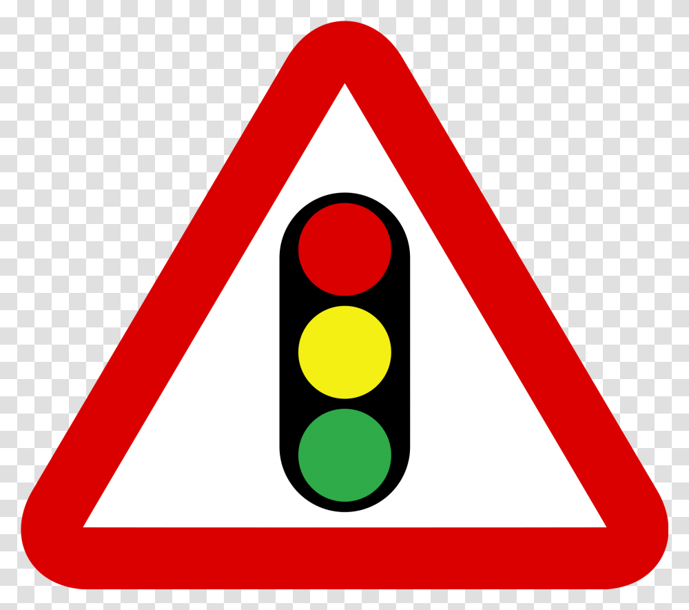 Thumb Image Road Signs Uk Traffic Lights, Triangle Transparent Png