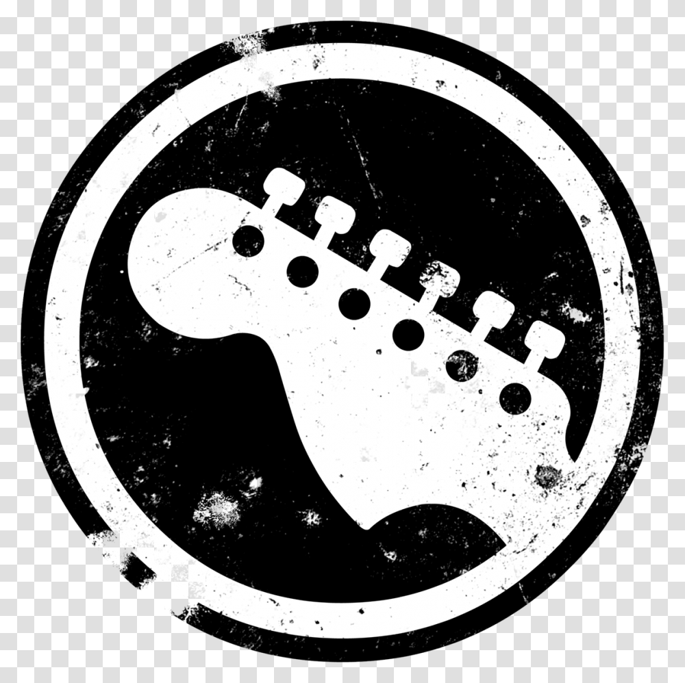 Thumb Image Rock Band Guitar Icon, Leisure Activities, Stencil, Label Transparent Png