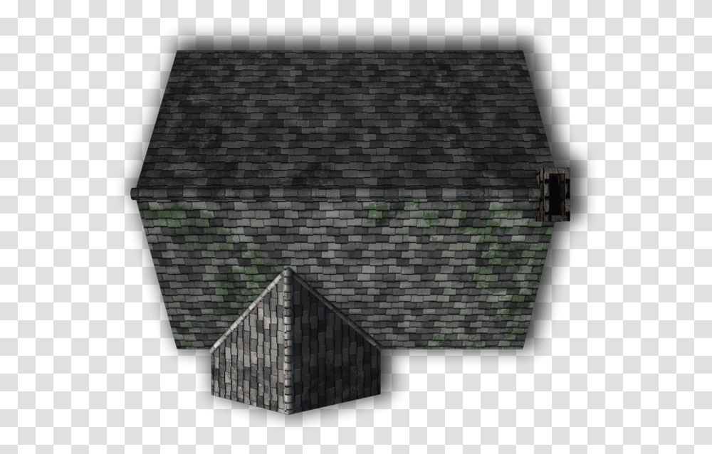 Thumb Image Roof Top View House, Slate, Triangle, Rug, Brick Transparent Png