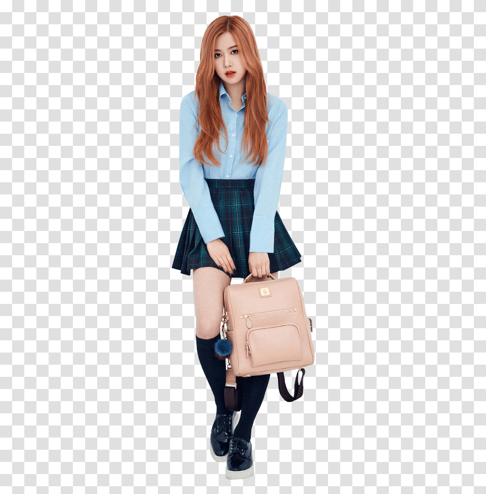 Thumb Image Rose Blackpink Whole Body, Apparel, Skirt, Person Transparent Png