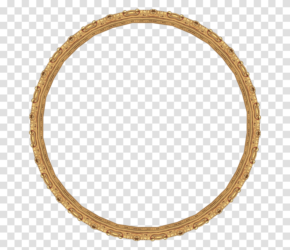 Thumb Image Round Gold Frame, Hoop, Bracelet, Jewelry, Accessories Transparent Png