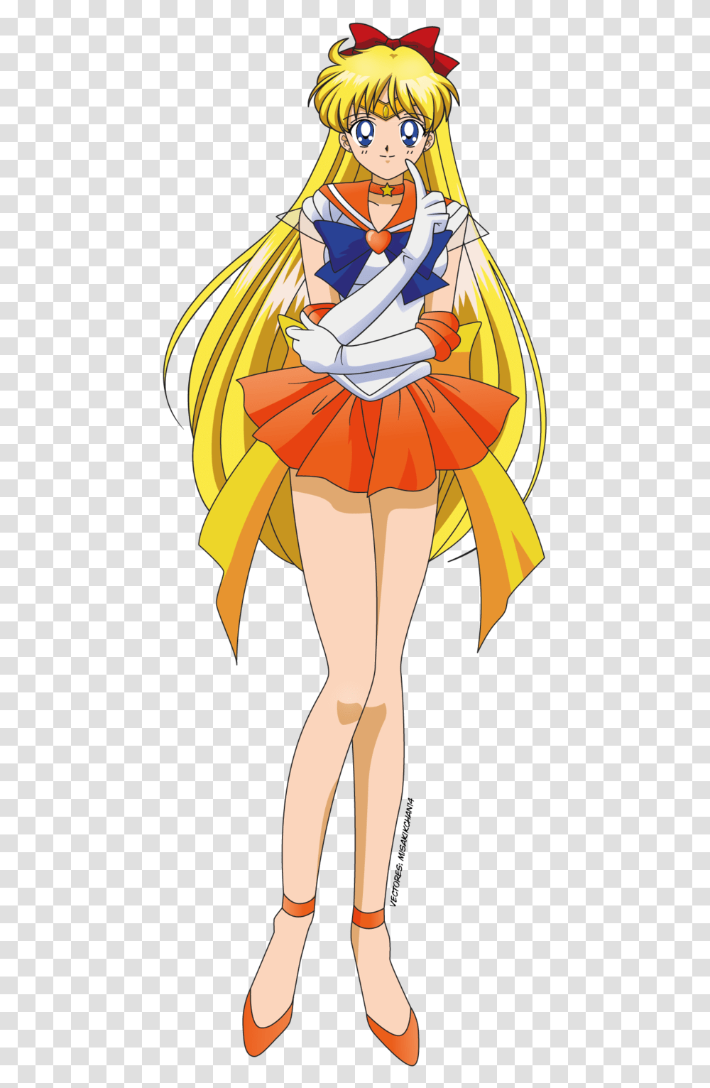 Thumb Image Sailor Moon Sailor Venus, Person, Manga, Comics Transparent Png