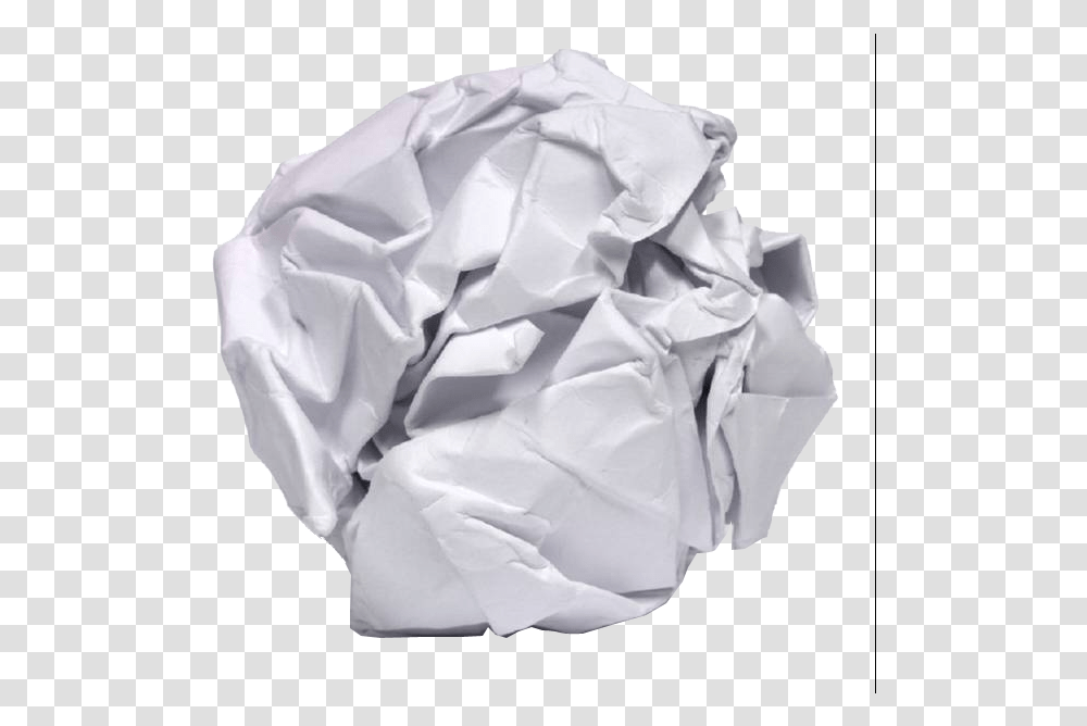 Thumb Image Scrunched Up Paper Ball, Origami, Paper Towel, Tissue Transparent Png
