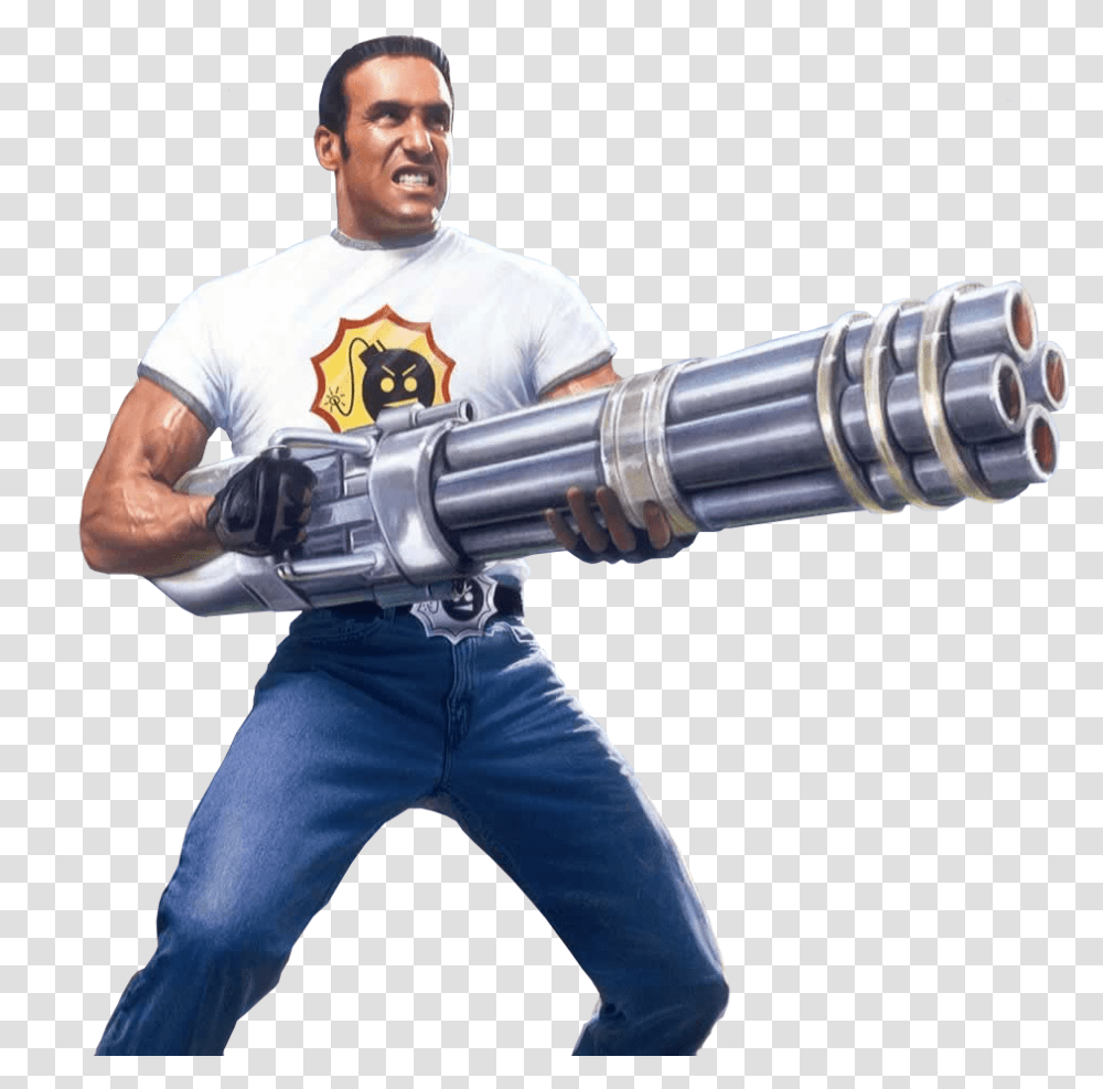Thumb Image Serious Sam, Person, Sleeve, Pants Transparent Png