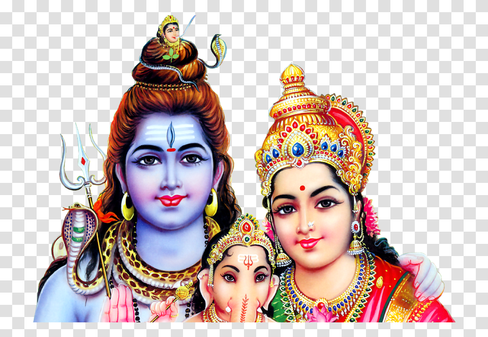 Thumb Image Shiva Parvati Images, Doll, Face, Person Transparent Png