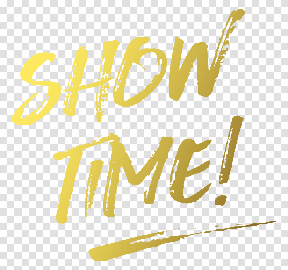 Thumb Image Show Time, Calligraphy, Handwriting, Alphabet Transparent Png