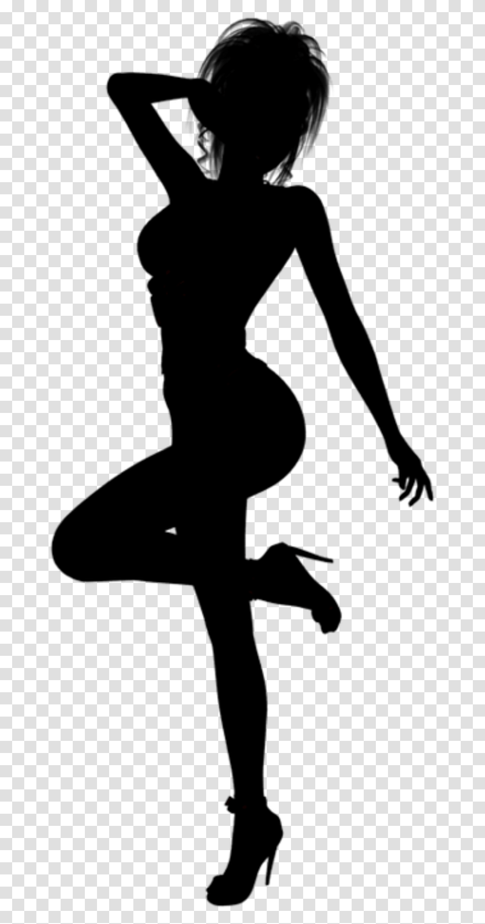 Thumb Image Silhouette Femme Sexy, Nature, Outdoors, Night, Astronomy Transparent Png