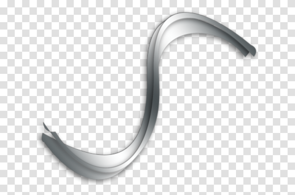 Thumb Image Silver Swirl, Hook, Sink Faucet Transparent Png