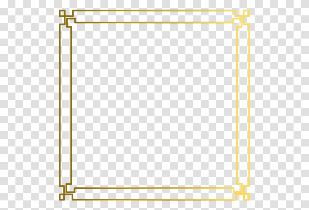 Thumb Image Simple Gold Border Design, Blackboard, Utility Pole, Plot, Plan Transparent Png