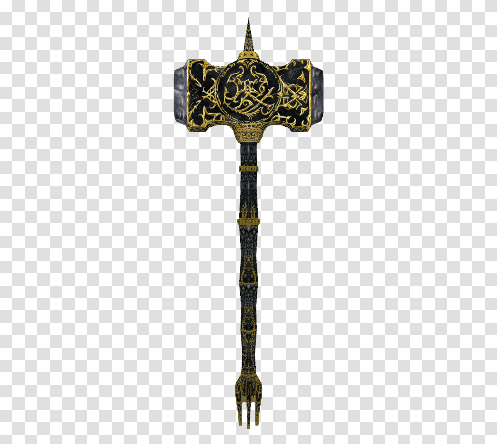 Thumb Image Skyrim Ebony Warhammer, Weapon, Weaponry, Blade, Axe Transparent Png