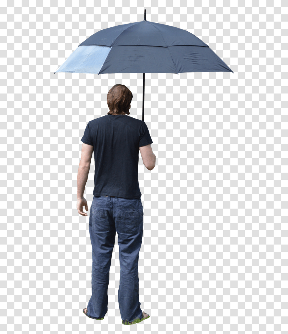 Thumb Image Some One Holding Umbrella, Person, Pants, Sleeve Transparent Png