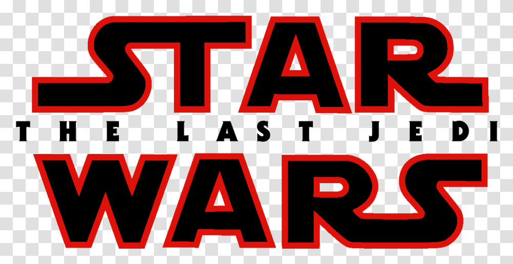 Thumb Image Star Wars The Last Jedi Title Clipart, Alphabet, Word, Pattern Transparent Png