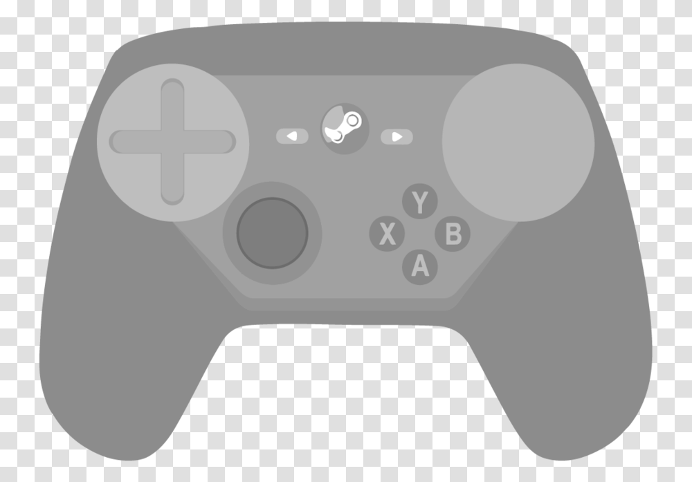 Thumb Image Steam Controller Vector, Electronics, Joystick, Remote Control, Video Gaming Transparent Png