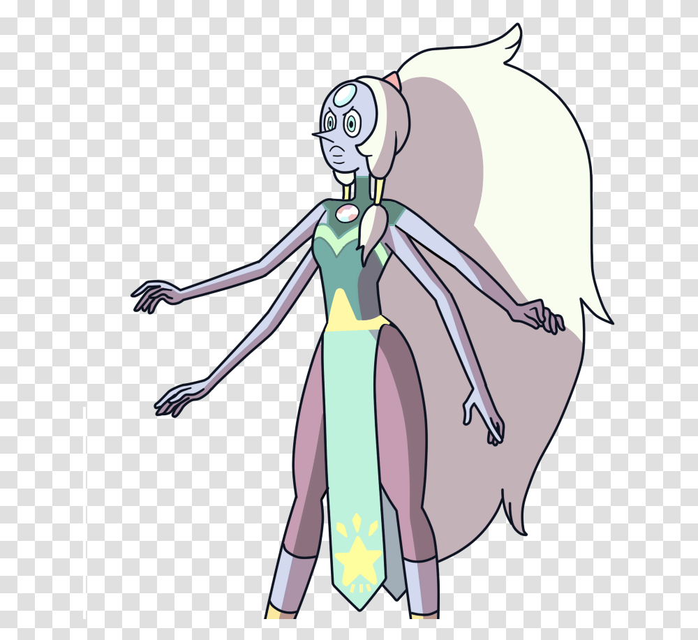 Thumb Image Steven Universe Opal Giant Woman, Person, Drawing, Face Transparent Png