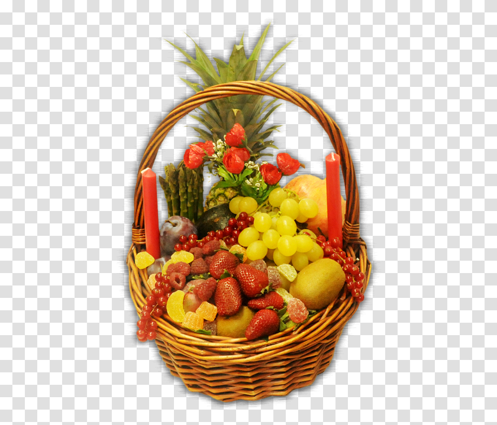 Thumb Image Strawberry, Basket, Plant, Food, Fruit Transparent Png