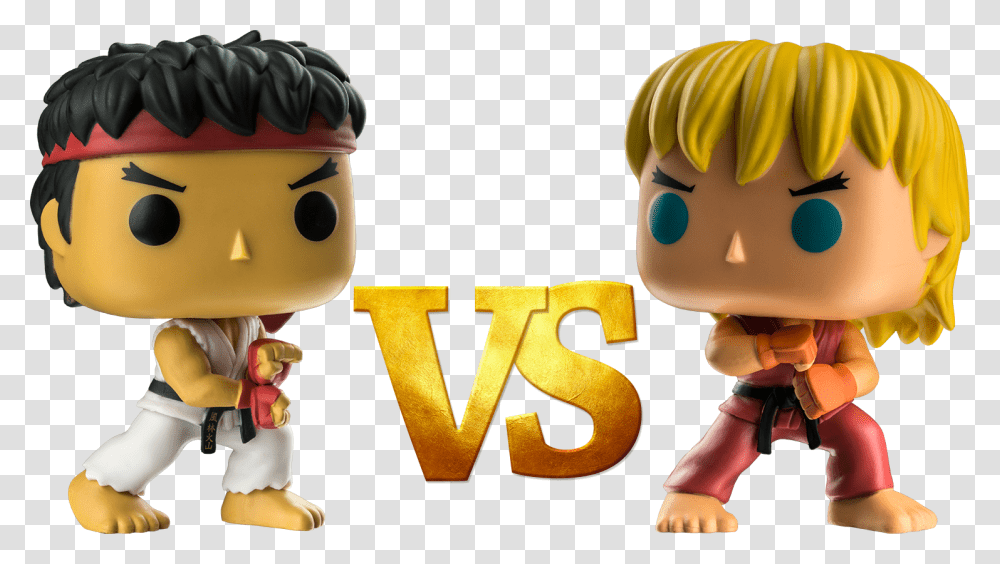 Thumb Image Street Fighter Ryu And Ken Figure, Figurine, Toy, Doll, Person Transparent Png
