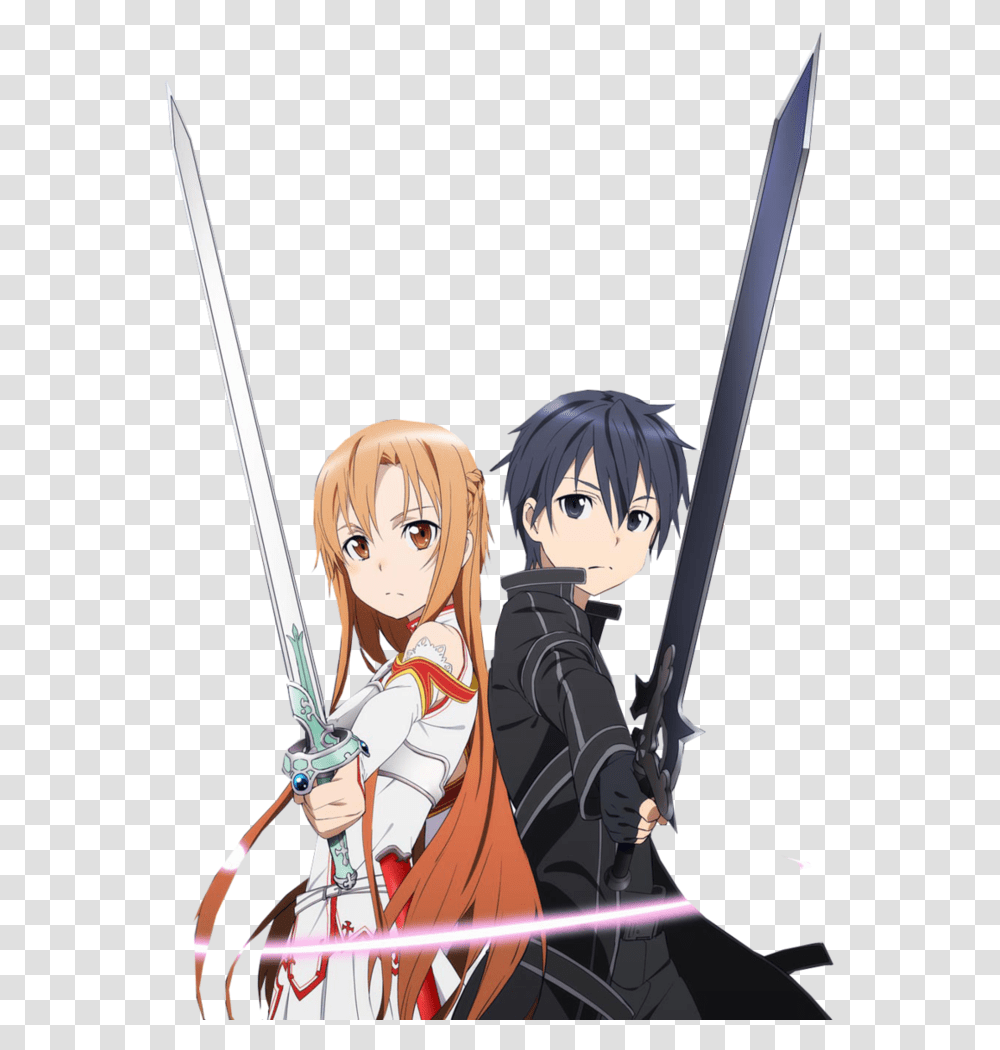 Thumb Image Sword Art Online, Duel, Manga, Comics, Book Transparent Png