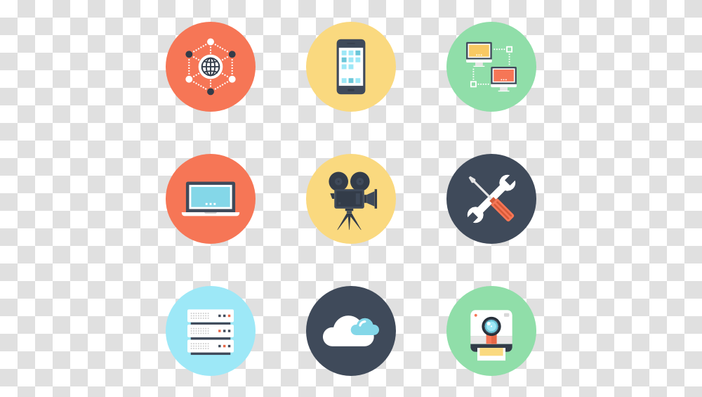Thumb Image Technology Icon Vector, Number, Electronics Transparent Png