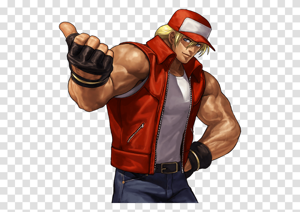 Thumb Image Terry Bogard Kof Xiii, Apparel, Hand, Person Transparent Png