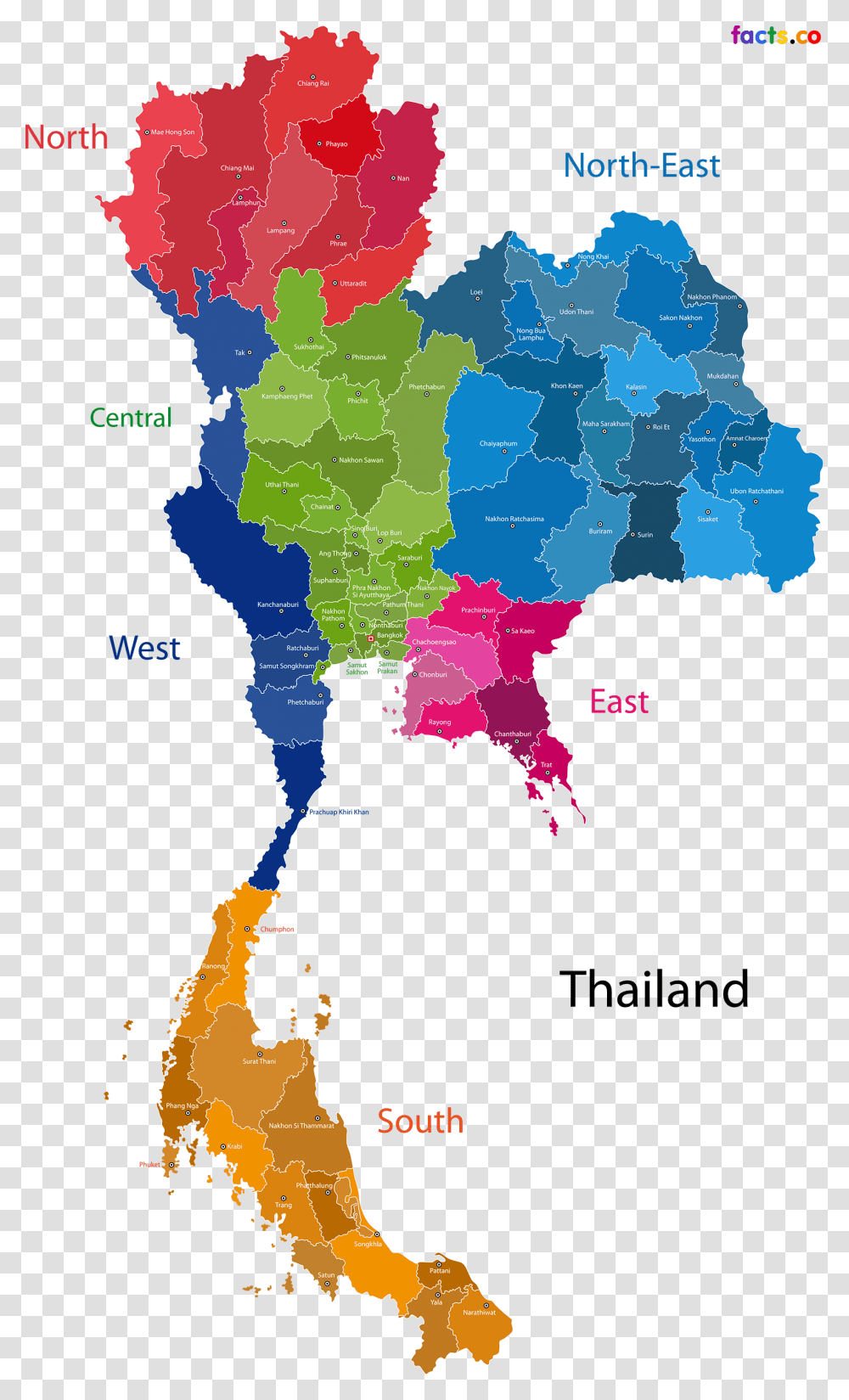 Thumb Image Thailand Map Vector Free, Plot, Diagram, Atlas, Poster Transparent Png