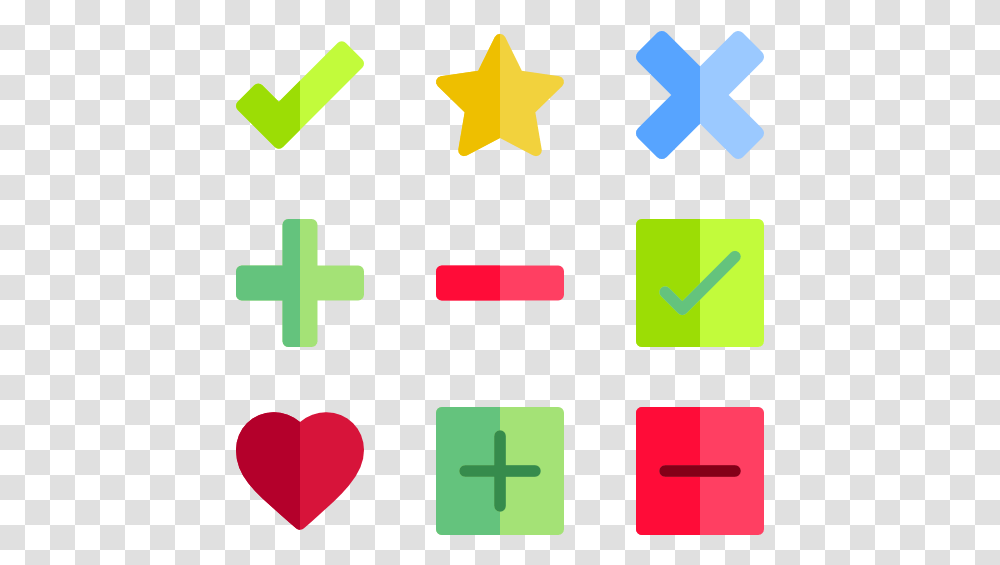 Thumb Image Tick And Cross, Star Symbol, Alphabet Transparent Png
