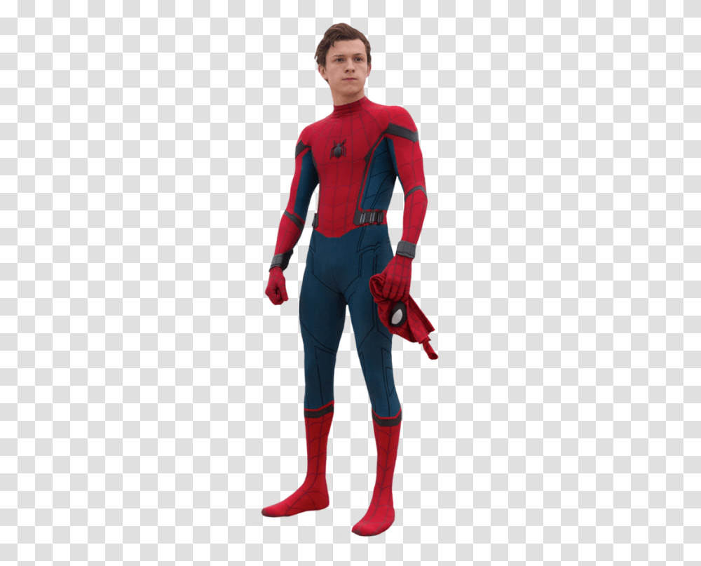 Thumb Image Tom Holland Spider Man, Person, People, Helmet Transparent Png