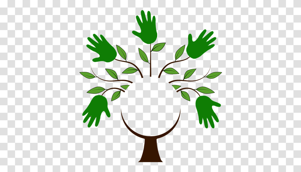 Thumb Image Tree Helping Hand Logo, Plant, Leaf, Green, Food Transparent Png
