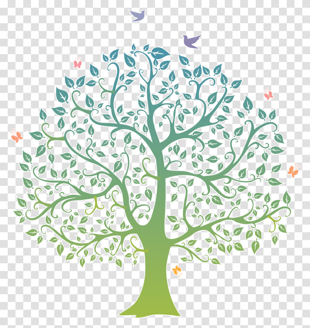 Thumb Image Tree Vector Hd, Plant, Pattern Transparent Png
